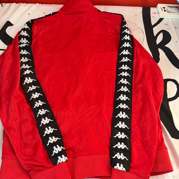 Kappa Red Black Banda Astoria Track Jacket - Picture 11 of 11